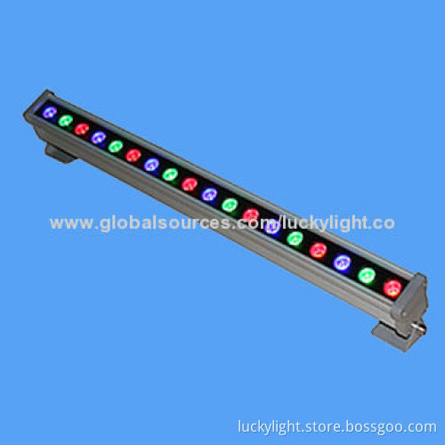 Outdoor LED Wall Washer with 18 x 1W Light Source and 90 to 264V Operating Voltage